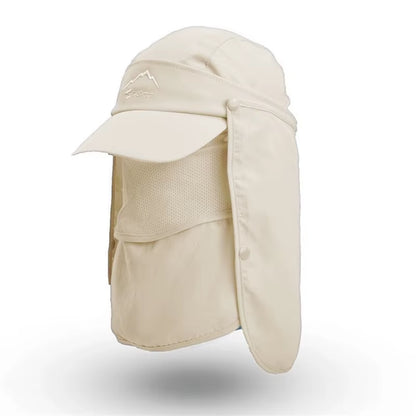Summer Multifunctional Sunscreen Hat Outdoor Anti-Uv Hat Neck Cover Men Women Fast Dry Cap for Fishing Cycling Hiking Camping
